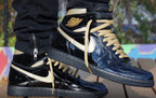 Air Jordan 1 High OG Black Metallic Gold